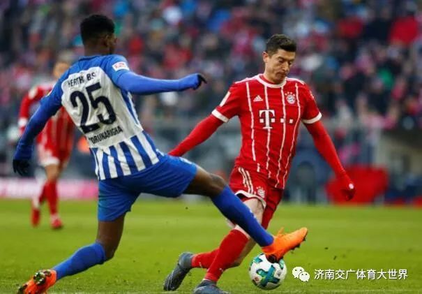  柏林联合客场逼平拜仁终结其连胜  